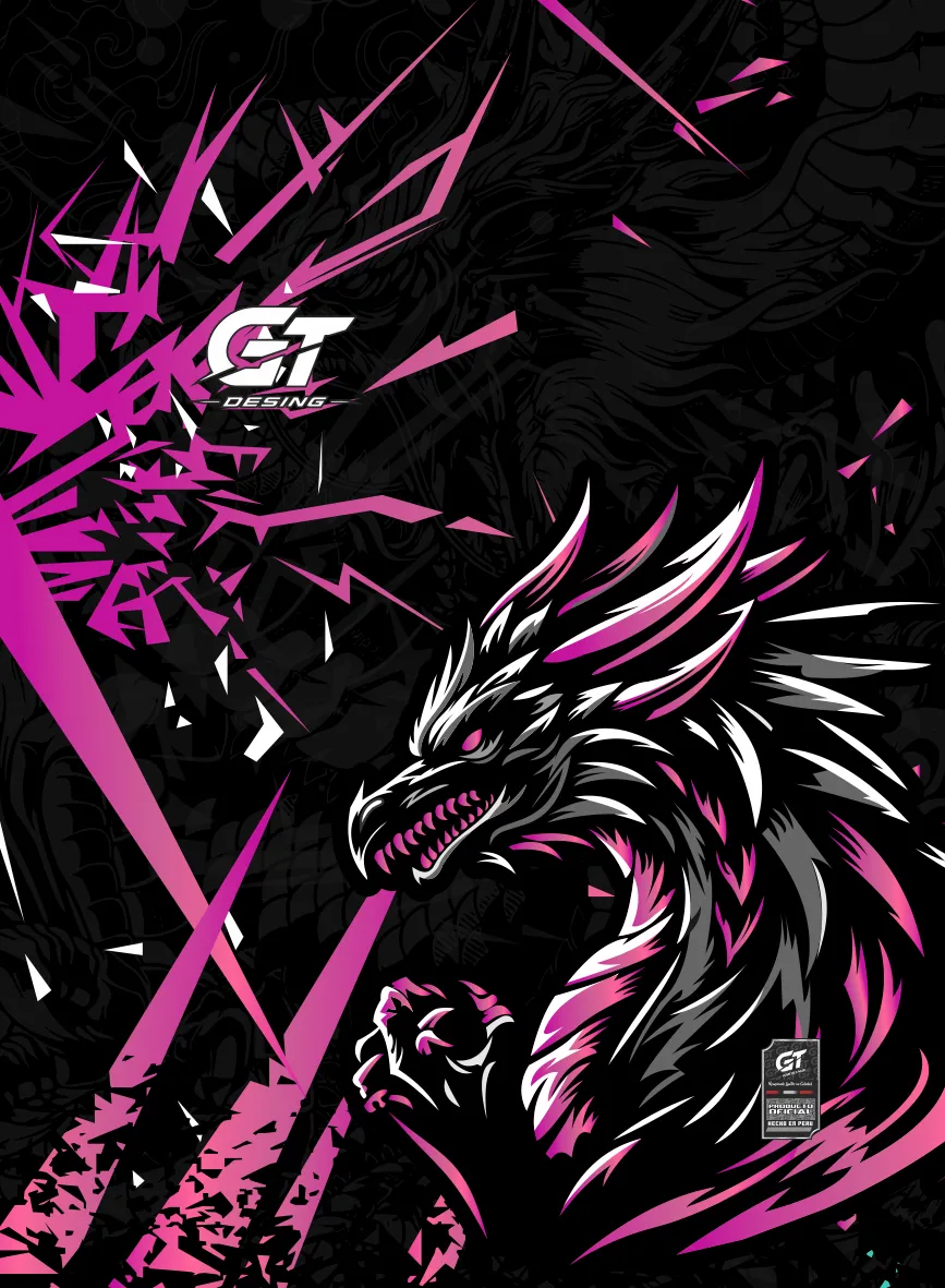 DRAGON ROSA GEOMETRIC 25